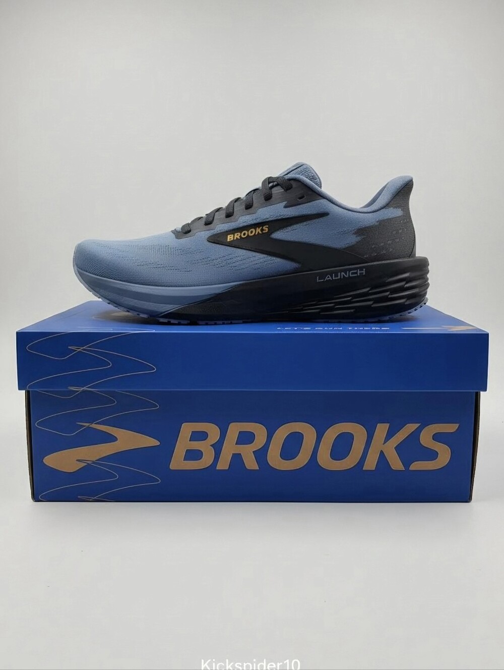 Brooks Launch 11 Men’s Running Training Shoes Size 8.5 Lightweight Country Blue